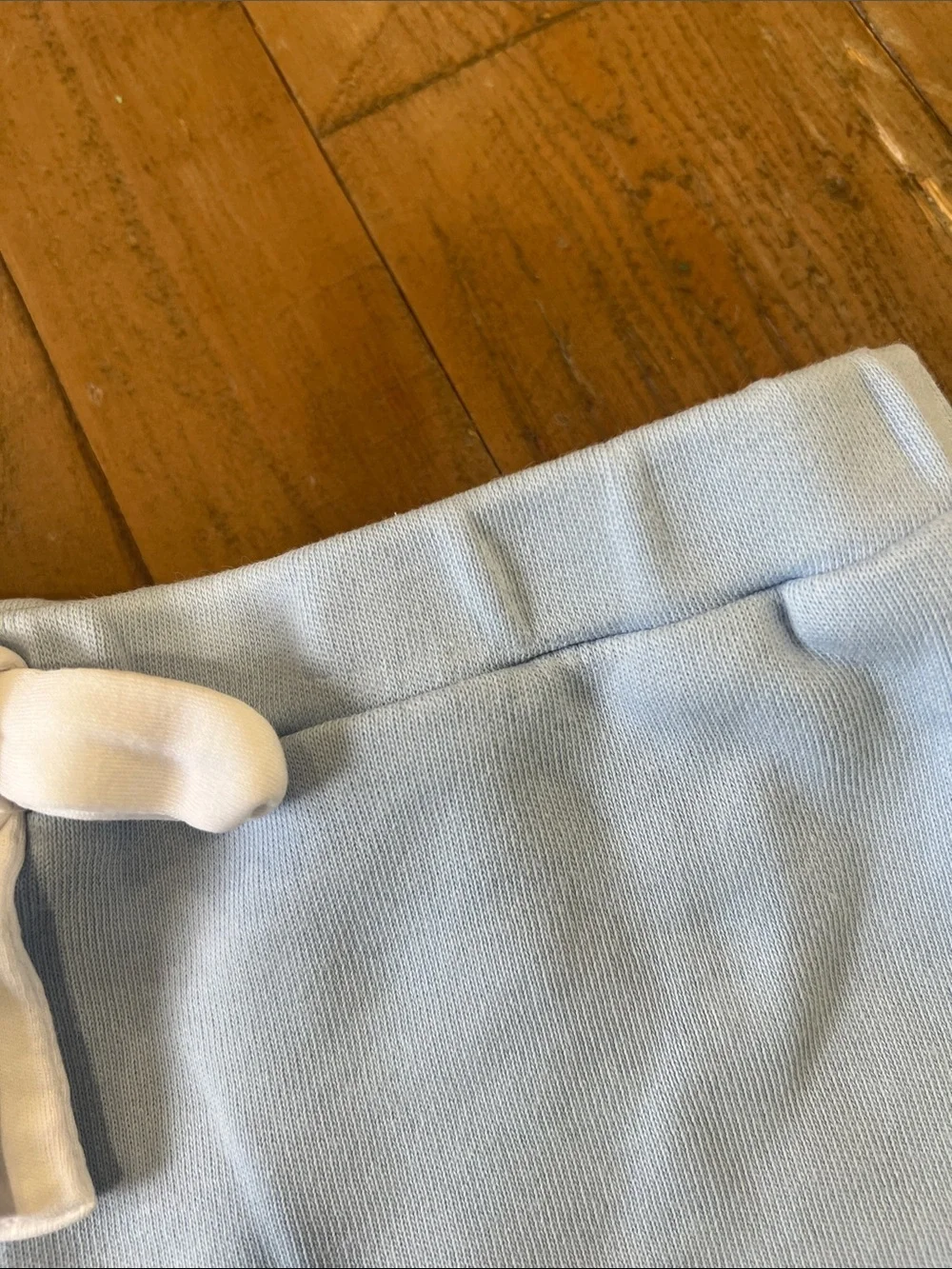 The Beaufort bonnet company light blue pima cotton pull on shorts